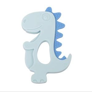 Blue Dinosaur Modelling Infant Teething Chew Toys